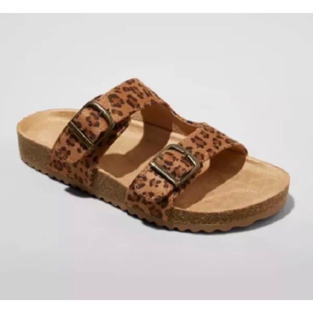 NEW Cat & Jack Kids' Drew Slip-On Footbed Sandals Size 6